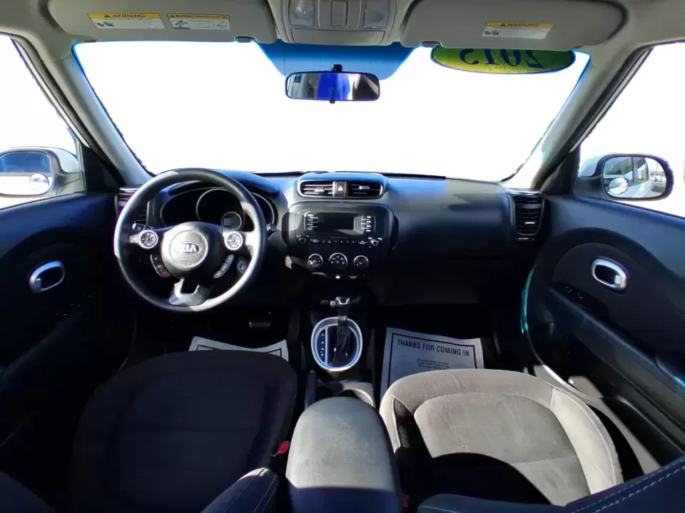 2015 Kia Soul Base (KNDJN2A28F7) with an 1.6L L4 DOHC 16V engine, located at 1099 N County Rd 25A , Troy, OH, 45373, (937) 908-9800, 40.057079, -84.212883 - Whether you're commuting down I-75, running errands between Troy neighborhoods, or packing up for a weekend escape to Charleston Falls Preserve, this 2015 Kia Soul is the kind of practical, personality-packed ride that fits real life. With its easy-to-park wagon shape, versatile cargo space, and fue - Photo#19
