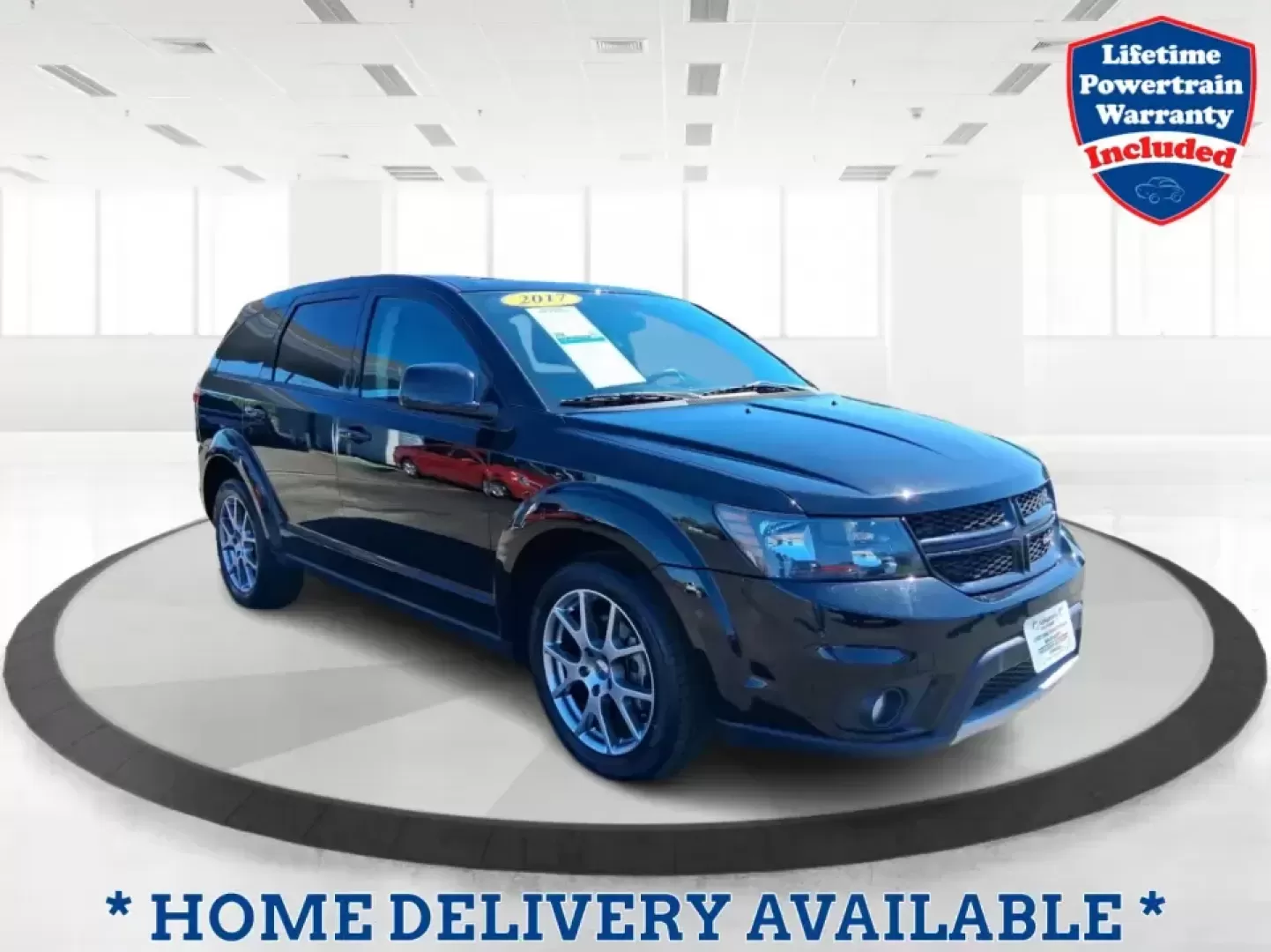 2017 Dodge Journey GT AWD (3C4PDDEGXHT) with an Pentastar 3.6L V-6 DOHC engine, 6A transmission, located at 8750 N County Rd 25A, Piqua, OH, 45356, (937) 908-9800, 40.164391, -84.232513 - Need one SUV that can handle school drop-offs, long commutes up I75, and spontaneous weekend getaways to Indian Lake or the Miami County Fairgrounds? This 2017 Dodge Journey GT AWD is built for real-life Ohio driving-roomy for passengers, confident in changing weather, and comfortable enough for eve - Photo#0