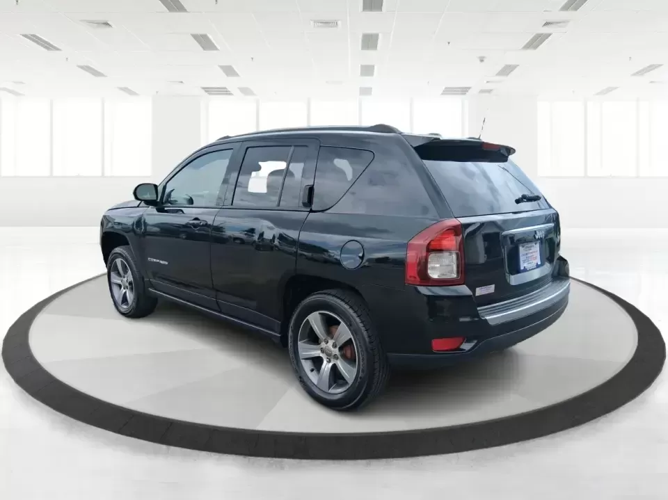 2017 Jeep Compass High Altitude FWD (1C4NJCEBXHD) with an 2.4L L4 DOHC 16V engine, CVT transmission, located at 1951 S Dayton Lakeview Rd., New Carlisle, OH, 45344, (937) 908-9800, 39.890999, -84.050255 - Picture your next week looking simpler: a comfortable SUV for the daily commute down I70, school drop-offs, and spontaneous Saturday drives to Buck Creek State Park-without feeling like you have to put your life on hold while you shop for financing. This 2017 Jeep Compass High Altitude FWD in Black - Photo#4