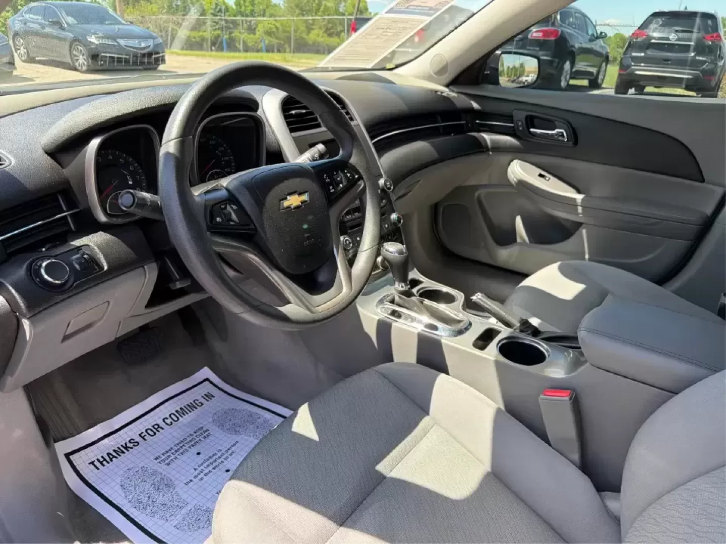 2015 Chevrolet Malibu LS (1G11B5SLXFF) with an ECOTEC 2.5L I-4 gasoline direct injection engine, 6-Speed Automatic transmission, located at 1951 S Dayton Lakeview Rd., New Carlisle, OH, 45344, (937) 908-9800, 39.890999, -84.050255 - Need a dependable commuter that can handle the daily drive from New Carlisle to Dayton, Springfield, or Wright-Patterson AFB-while still being comfortable for school drop-offs, errands, and weekend plans? This 2015 Chevrolet Malibu LS is a smart, budget-friendly sedan that fits real life: efficient, - Photo#9