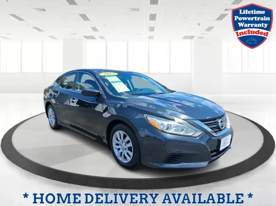 2017 Nissan Altima 2.5 S (1N4AL3APXHN) with an 2.5L I-4 DOHC engine, CVT transmission, located at 401 Woodman Dr, Riverside, OH, 45431, (937) 908-9800, 39.760899, -84.123421 - Need a reliable daily driver for the I70 commute, school drop-offs, and weekend errands around Clark County? This 2017 Nissan Altima 2.5 S in sleek Gun Metallic is a smart, comfortable sedan that fits real life-easy to park in town, smooth on longer drives toward Dayton, and efficient enough for bud - Photo#0