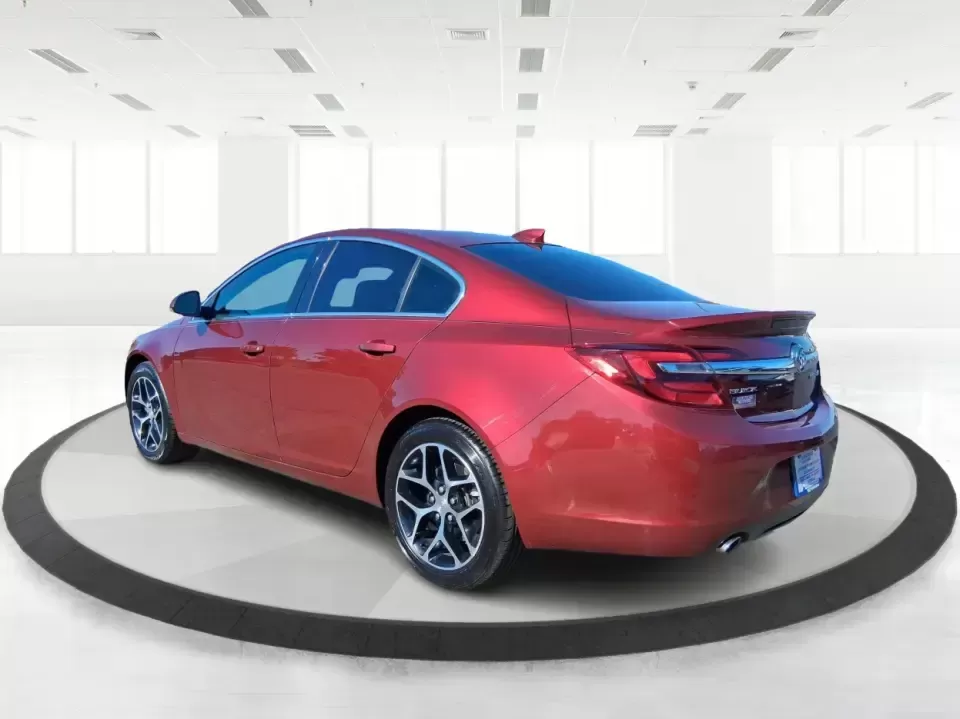 2017 Buick Regal Turbo Sport Touring (2G4GL5EX9H9) with an 2L I-4 gasoline direct injection engine, 6A transmission, located at 8750 N County Rd 25A, Piqua, OH, 45356, (937) 908-9800, 40.164391, -84.232513 - Need a sporty, comfortable commuter that still feels special on date night, errands around town, or a weekend run up I75? This 2017 Buick Regal Turbo Sport Touring in Crimson Red Tintcoat fits the lifestyle of drivers who want a refined sedan with confident power for daily miles, plus the kind of fe - Photo#4