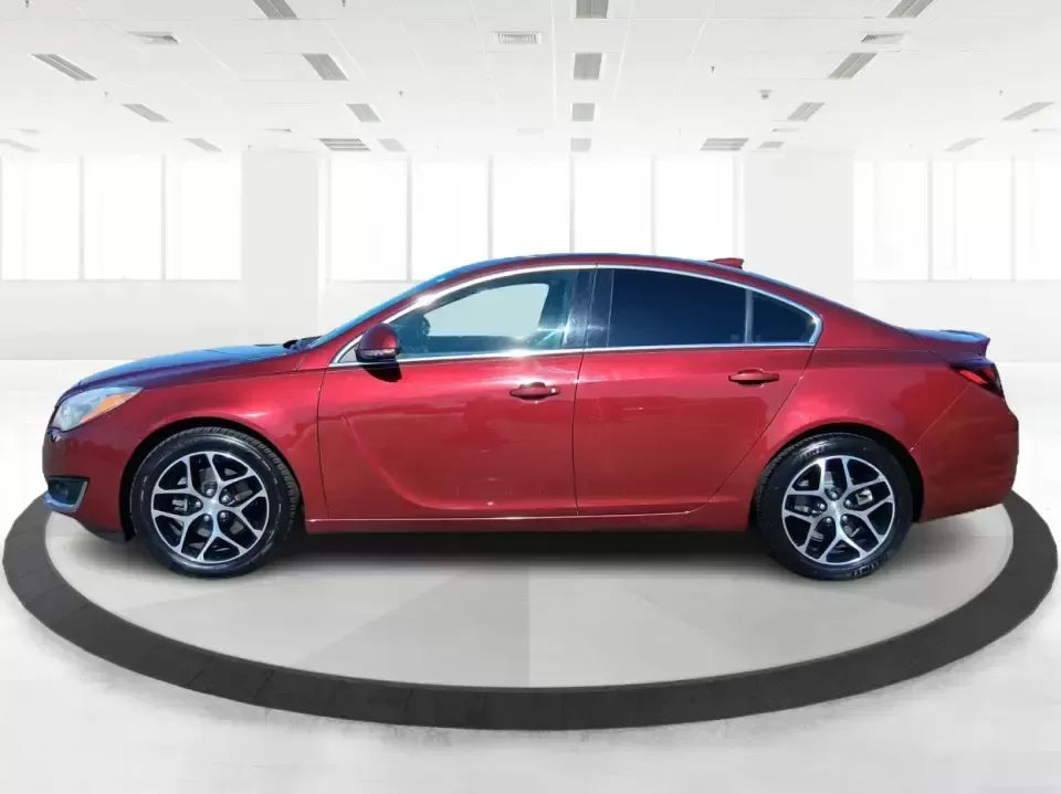 2017 Buick Regal Turbo Sport Touring (2G4GL5EX9H9) with an 2L I-4 gasoline direct injection engine, 6A transmission, located at 8750 N County Rd 25A, Piqua, OH, 45356, (937) 908-9800, 40.164391, -84.232513 - Need a sporty, comfortable commuter that still feels special on date night, errands around town, or a weekend run up I75? This 2017 Buick Regal Turbo Sport Touring in Crimson Red Tintcoat fits the lifestyle of drivers who want a refined sedan with confident power for daily miles, plus the kind of fe - Photo#5