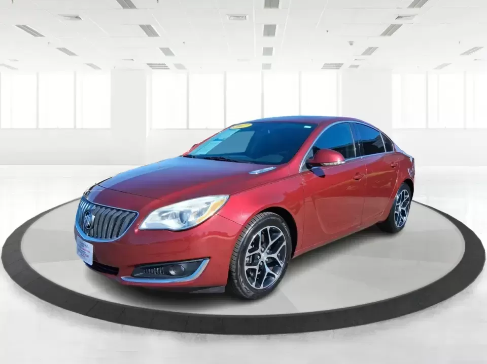 2017 Buick Regal Turbo Sport Touring (2G4GL5EX9H9) with an 2L I-4 gasoline direct injection engine, 6A transmission, located at 8750 N County Rd 25A, Piqua, OH, 45356, (937) 908-9800, 40.164391, -84.232513 - Need a sporty, comfortable commuter that still feels special on date night, errands around town, or a weekend run up I75? This 2017 Buick Regal Turbo Sport Touring in Crimson Red Tintcoat fits the lifestyle of drivers who want a refined sedan with confident power for daily miles, plus the kind of fe - Photo#8