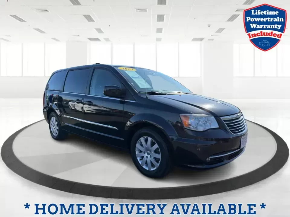2013 Chrysler Town and Country Touring (2C4RC1BG8DR) with an Pentastar 3.6L V-6 DOHC engine, 6-Speed Automatic transmission, located at 8750 N County Rd 25A, Piqua, OH, 45356, (937) 908-9800, 40.164391, -84.232513 - Road-trip weekends, school drop-offs, and big-box store runs feel a lot easier when you've got a minivan that's built for real life. This 2013 Chrysler Town and Country Touring in Brilliant Black Crystal Pearlcoat is a smart pick for growing families, busy commuters, and budget-conscious buyers wh - Photo#0
