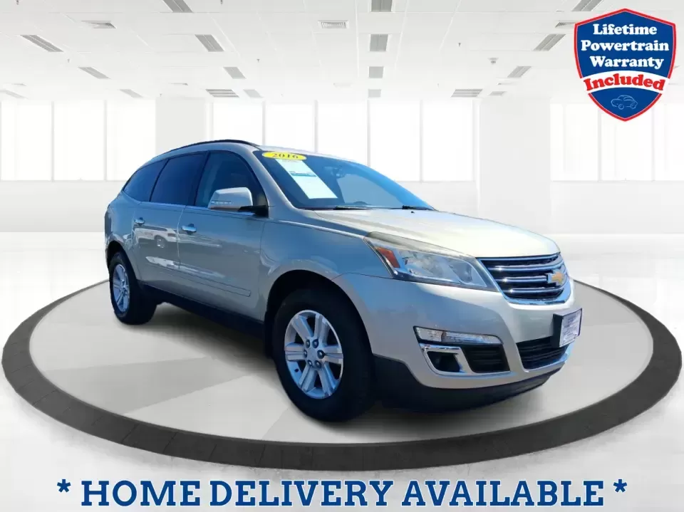 2016 Chevrolet Traverse 2LT (1GNKVHKD6GJ) with an 3.6L V-6 gasoline direct injection engine, 6-Speed Automatic transmission, located at 1184 Kauffman Ave, Fairborn, OH, 45324, (937) 908-9800, 39.807072, -84.030914 - Big weekends, busy school mornings, and long commutes feel a lot easier when you've got a roomy SUV that can handle passengers, cargo, and Ohio weather in one comfortable package. This **2016 Chevrolet Traverse 2LT** is built for real life-whether you're shuttling kids to activities, heading out for - Photo#0