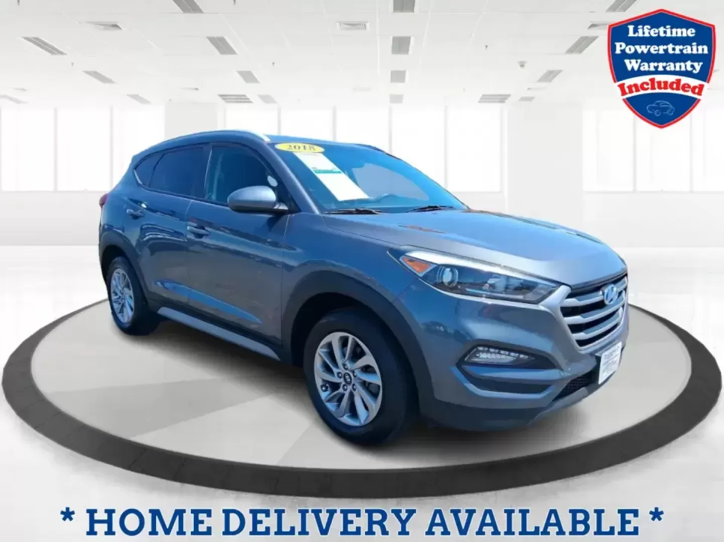 2018 Hyundai Tucson SEL (KM8J33A43JU) with an Nu 2L I-4 gasoline direct injection engine, 6A transmission, located at 4508 South Dixie Dr, Moraine, OH, 45439, (937) 908-9800, 39.689976, -84.218452 - Need a practical SUV that fits real life in the Miami Valley-school runs, I-75 commutes, and weekend getaways to Cox Arboretum or Carillon Historical Park? This 2018 Hyundai Tucson SEL in Coliseum Gray is a smart, comfortable choice for drivers who want SUV versatility without the bulky feel, and it - Photo#0