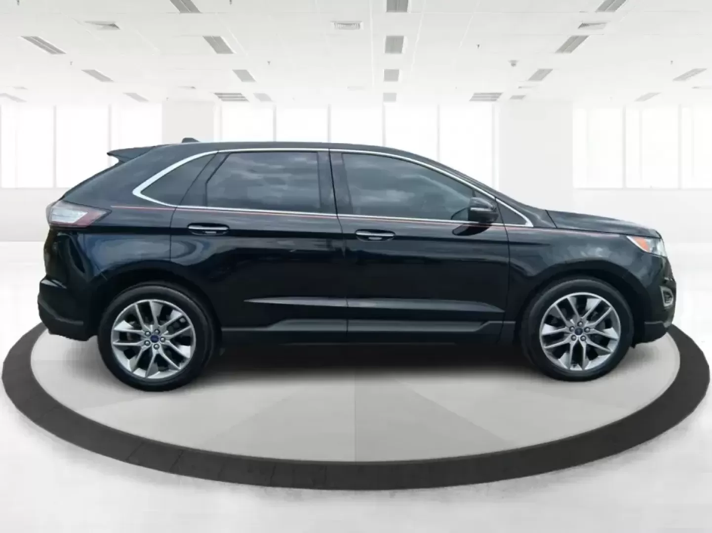 2016 Ford Edge Titanium (2FMPK3K87GB) with an 3.5L V6 DOHC 24V engine, 6A transmission, located at 401 Woodman Dr, Riverside, OH, 45431, (937) 908-9800, 39.760899, -84.123421 - Road-trip weekends to Hocking Hills, daily commutes down I675, and school drop-offs around Riverside all feel easier when you've got a comfortable, feature-packed SUV that fits real life. This 2016 Ford Edge Titanium in Shadow Black delivers the kind of refined ride and smart tech that makes every m- Photo#1