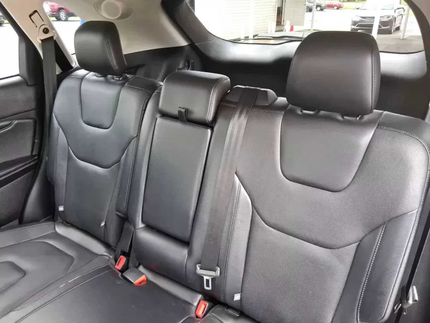 2016 Ford Edge Titanium (2FMPK3K87GB) with an 3.5L V6 DOHC 24V engine, 6A transmission, located at 401 Woodman Dr, Riverside, OH, 45431, (937) 908-9800, 39.760899, -84.123421 - Road-trip weekends to Hocking Hills, daily commutes down I675, and school drop-offs around Riverside all feel easier when you've got a comfortable, feature-packed SUV that fits real life. This 2016 Ford Edge Titanium in Shadow Black delivers the kind of refined ride and smart tech that makes every m- Photo#10