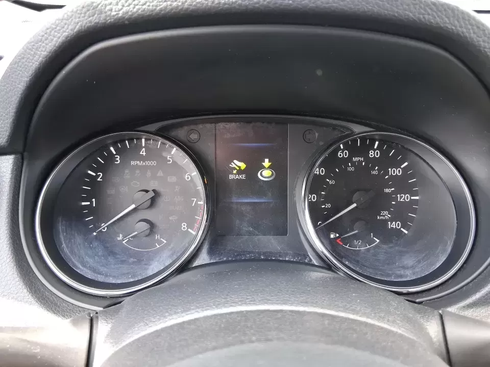 2017 Nissan Rogue SV (KNMAT2MV0HP) with an 2.5L I-4 DOHC engine, CVT transmission, located at 8750 N County Rd 25A, Piqua, OH, 45356, (937) 908-9800, 40.164391, -84.232513 - 2017 Nissan Rogue SV - Photo#15