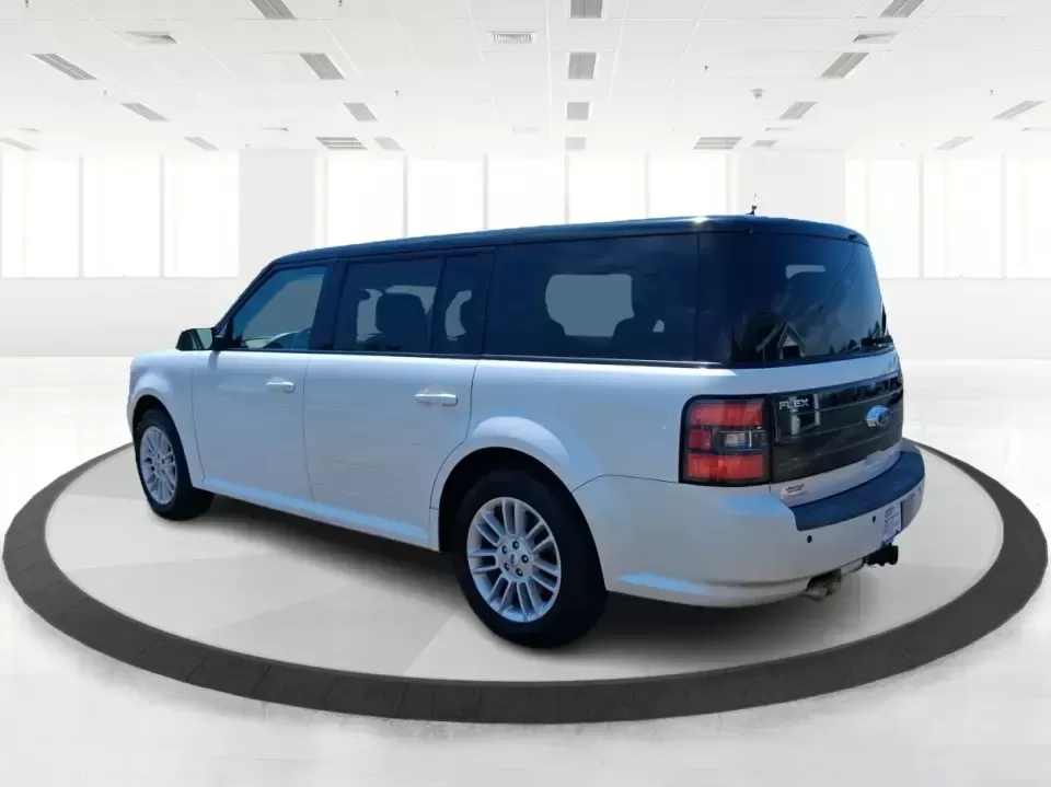 2011 Ford Flex Titanium (2FMGK5DC2BB) with an Duratec 3.5L V-6 DOHC engine, 6-Speed Automatic Overdrive transmission, located at 1951 S Dayton Lakeview Rd., New Carlisle, OH, 45344, (937) 908-9800, 39.890999, -84.050255 - Road-trip ready and family-friendly without feeling like a bus, this 2011 Ford Flex Limited | Titanium is the kind of crossover that fits real life-school drop-offs, long commutes, weekend tournaments, and those last-minute runs for groceries when the cargo space actually matters. Finished in White - Photo#4