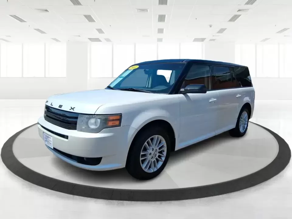 2011 Ford Flex Titanium (2FMGK5DC2BB) with an Duratec 3.5L V-6 DOHC engine, 6-Speed Automatic Overdrive transmission, located at 1951 S Dayton Lakeview Rd., New Carlisle, OH, 45344, (937) 908-9800, 39.890999, -84.050255 - Road-trip ready and family-friendly without feeling like a bus, this 2011 Ford Flex Limited | Titanium is the kind of crossover that fits real life-school drop-offs, long commutes, weekend tournaments, and those last-minute runs for groceries when the cargo space actually matters. Finished in White - Photo#8
