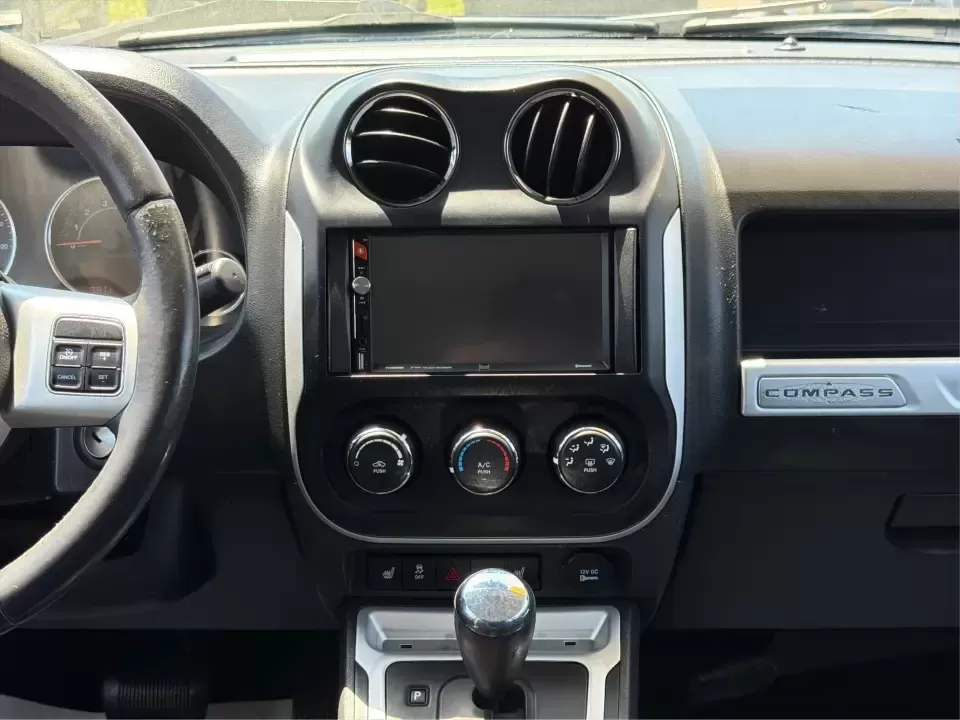 2017 Jeep Compass Latitude 4x4 (1C4NJDEB3HD) with an 2.4L I-4 DOHC engine, 6A transmission, located at 1230 East Main St, Xenia, OH, 45385, (937) 908-9800, 39.688026, -83.910172 - Ready for weekend escapes to John Bryan State Park, everyday school drop-offs, and confident winter commutes on US-35? This 2017 Jeep Compass Latitude 4x4 in Black Clearcoat is the kind of compact SUV that fits real life in Xenia, OH-easy to park around downtown, comfortable for long drives toward D - Photo#13