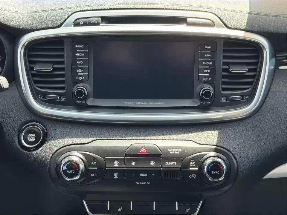 2016 Kia Sorento SX V6 AWD (5XYPKDA57GG) with an 3.3L V6 DOHC 24V engine, 6-Speed Automatic transmission, located at 1951 S Dayton Lakeview Rd., New Carlisle, OH, 45344, (937) 908-9800, 39.890999, -84.050255 - Pack up the kids, load the cooler, and point the nose toward a weekend at Buck Creek State Park or a day trip through the Miami Valley-this 2016 Kia Sorento SX V6 is the kind of SUV that fits real life in New Carlisle. With three-row flexibility, confident all-weather capability, and comfort feature - Photo#13