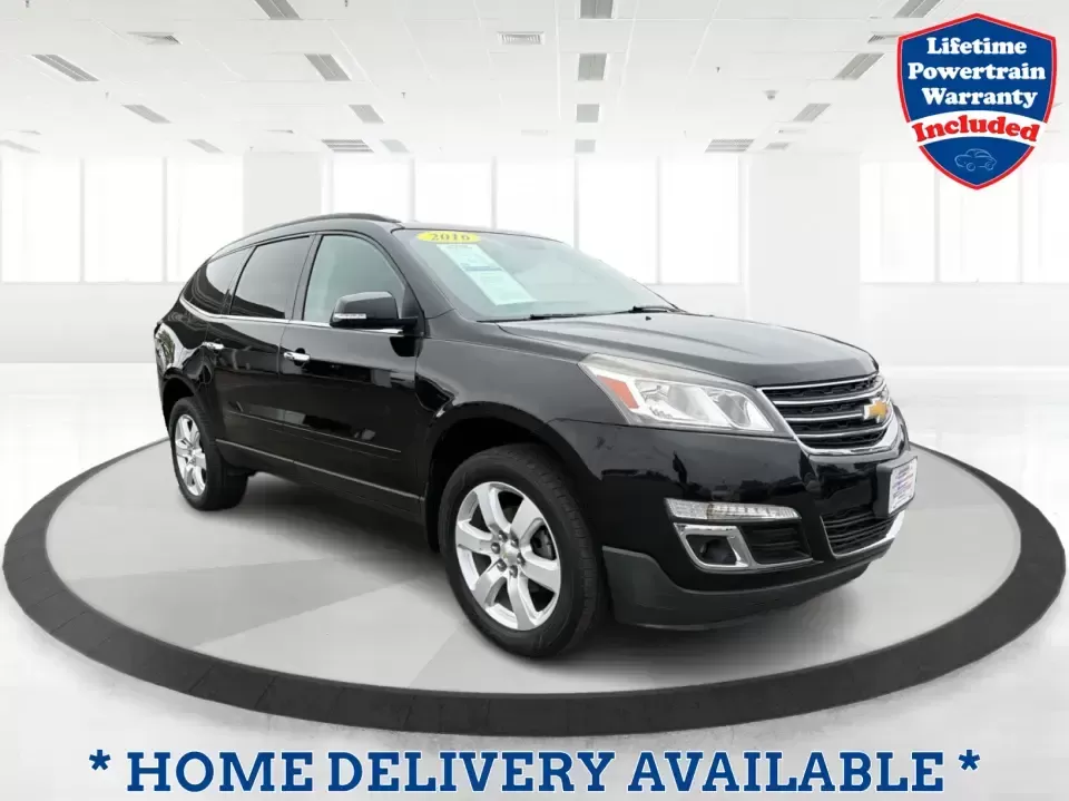 2016 Chevrolet Traverse 1LT (1GNKRGKD1GJ) with an 3.6L V-6 gasoline direct injection engine, 6A transmission, located at 8750 N County Rd 25A, Piqua, OH, 45356, (937) 908-9800, 40.164391, -84.232513 - Load up the kids, the cooler, and the weekend plans-this 2016 Chevrolet Traverse 1LT is the kind of family-ready SUV that makes school runs, long commutes, and Ohio road trips feel simpler. With three-row flexibility, a confident 3.6L V6, and everyday comfort features, it's a smart pick for growing - Photo#0