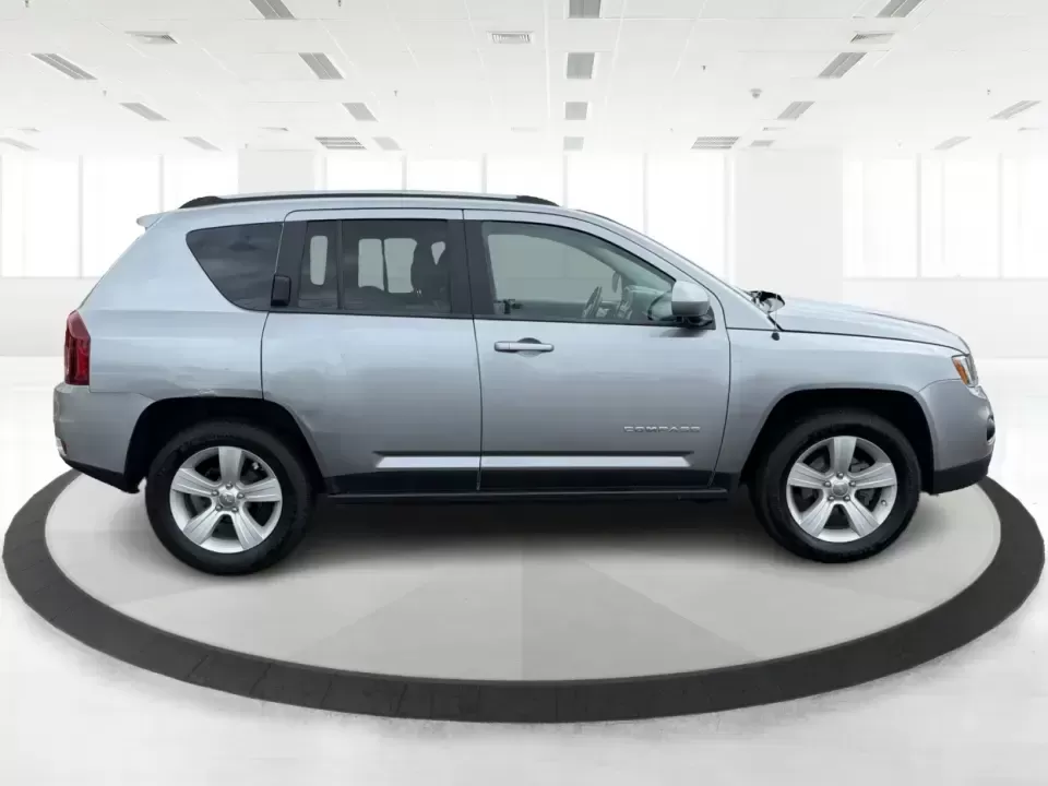 2017 Jeep Compass Latitude 4x4 (1C4NJDEB6HD) with an 2.4L I-4 DOHC engine, 6A transmission, located at 401 Woodman Dr, Riverside, OH, 45431, (937) 908-9800, 39.760899, -84.123421 - Weekday commute down Woodman Dr, weekend escapes to Eastwood MetroPark, and family errands around The Greene-this 2017 Jeep Compass Latitude 4x4 is built for the Riverside, Ohio lifestyle when you want SUV versatility without giving up everyday comfort. Finished in Billet Silver Metallic Clearcoat, - Photo#1