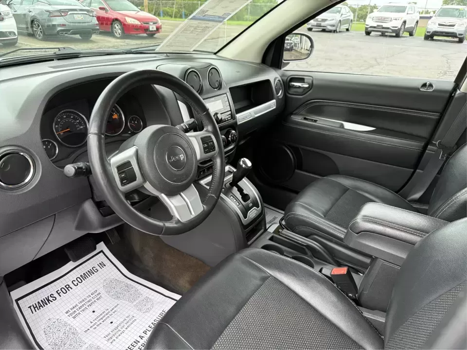 2017 Jeep Compass Latitude 4x4 (1C4NJDEB6HD) with an 2.4L I-4 DOHC engine, 6A transmission, located at 401 Woodman Dr, Riverside, OH, 45431, (937) 908-9800, 39.760899, -84.123421 - Weekday commute down Woodman Dr, weekend escapes to Eastwood MetroPark, and family errands around The Greene-this 2017 Jeep Compass Latitude 4x4 is built for the Riverside, Ohio lifestyle when you want SUV versatility without giving up everyday comfort. Finished in Billet Silver Metallic Clearcoat, - Photo#9