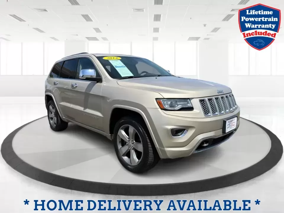 2014 Jeep Grand Cherokee Overland (1C4RJFCTXEC) with an 5.7L V8 OHV 16V engine, 5-Speed Automatic transmission, located at 1230 East Main St, Xenia, OH, 45385, (937) 908-9800, 39.688026, -83.910172 - Picture your next weekend: loading up for a road trip to Yellow Springs, cruising I675 with the family in comfort, or heading out to the trails and backroads around Wright-Patterson Air Force Base with the confidence of 4WD. This 2014 Jeep Grand Cherokee Overland is built for drivers who want a refi - Photo#0