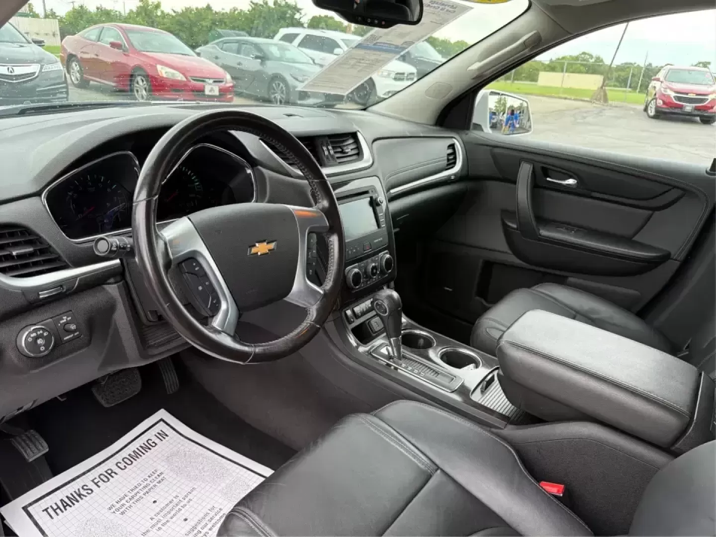 2017 Chevrolet Traverse 2LT (1GNKVHKD5HJ) with an 3.6L V-6 gasoline direct injection engine, 6A transmission, located at 1951 S Dayton Lakeview Rd., New Carlisle, OH, 45344, (937) 908-9800, 39.890999, -84.050255 - Big weekend plans, a growing family, or a daily commute that demands space and comfort? This 2017 Chevrolet Traverse 2LT is the kind of SUV that fits real life in Riverside-ready for school drop-offs, Costco runs, and road trips out toward Hocking Hills with room for friends, gear, and everyone's sn - Photo#9