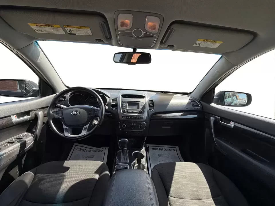 2014 Kia Sorento LX (5XYKT3A68EG) with an 2.4L I-4 gasoline direct injection engine, 6-Speed Automatic transmission, located at 1099 N County Rd 25A , Troy, OH, 45373, (937) 908-9800, 40.057079, -84.212883 - Need an SUV that fits real life in Troy-school drop-offs, a long commute down I-75, and weekend runs to Charleston Falls Preserve or a day around Downtown Troy? This 2014 Kia Sorento LX in Ebony Black is a practical, road-trip-ready SUV that balances everyday comfort with the kind of space and versa - Photo#19
