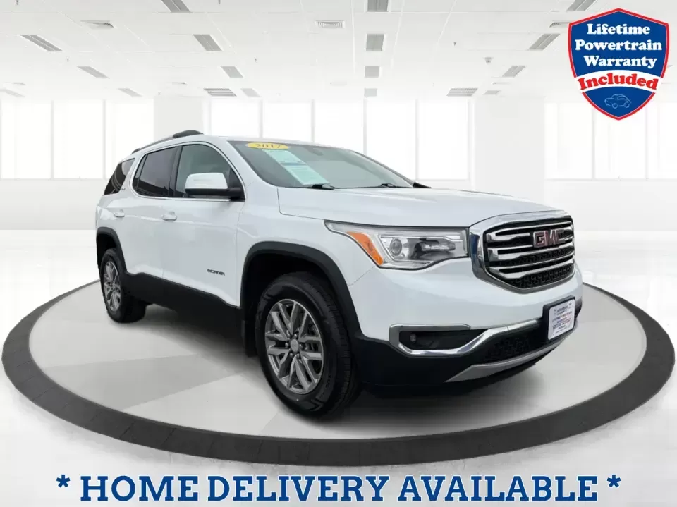 2017 GMC Acadia SLE-2 (1GKKNSLS1HZ) with an 2.5L L4 DOHC 16V engine, 6A transmission, located at 1230 East Main St, Xenia, OH, 45385, (937) 908-9800, 39.688026, -83.910172 - Ready for a busy family week in Troy and a weekend escape to Hocking Hills? This 2017 GMC Acadia SLE-2 is the kind of midsize SUV that fits real life-school drop-offs, grocery runs, long commutes down I-75, and road trips with friends-while giving you the confidence of available traction and the pra - Photo#0