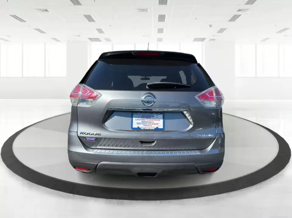 2015 Nissan Rogue SV (5N1AT2MVXFC) with an 2.5L I-4 DOHC engine, Continuously Variable Transmission transmission, located at 4508 South Dixie Dr, Moraine, OH, 45439, (937) 908-9800, 39.689976, -84.218452 - Whether you're juggling school drop-offs, commuting down I-75, or planning a weekend escape to Cox Arboretum or the RiverScape MetroPark, this 2015 Nissan Rogue SV is the kind of compact SUV that fits real life in Moraine. With available all-weather capability, flexible seating, and everyday comfort - Photo#3