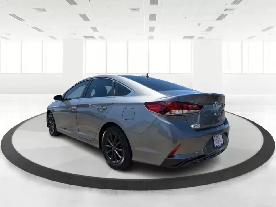 2018 Hyundai Sonata ECO (5NPE24AA3JH) with an 1.6L I-4 gasoline direct injection engine, 7A transmission, located at 1951 S Dayton Lakeview Rd., New Carlisle, OH, 45344, (937) 908-9800, 39.890999, -84.050255 - Need a smart, efficient sedan that can handle a busy weekday commute to Dayton, quick school drop-offs, and the occasional weekend run to Springfield without draining your budget? This 2018 Hyundai Sonata ECO in sleek Machine Gray is an ideal fit for drivers who want comfort, tech, and fuel-friendly - Photo#4