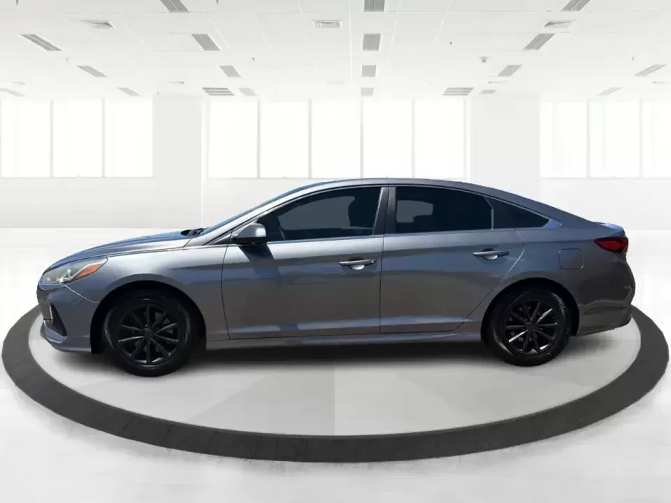 2018 Hyundai Sonata ECO (5NPE24AA3JH) with an 1.6L I-4 gasoline direct injection engine, 7A transmission, located at 1951 S Dayton Lakeview Rd., New Carlisle, OH, 45344, (937) 908-9800, 39.890999, -84.050255 - Need a smart, efficient sedan that can handle a busy weekday commute to Dayton, quick school drop-offs, and the occasional weekend run to Springfield without draining your budget? This 2018 Hyundai Sonata ECO in sleek Machine Gray is an ideal fit for drivers who want comfort, tech, and fuel-friendly - Photo#5