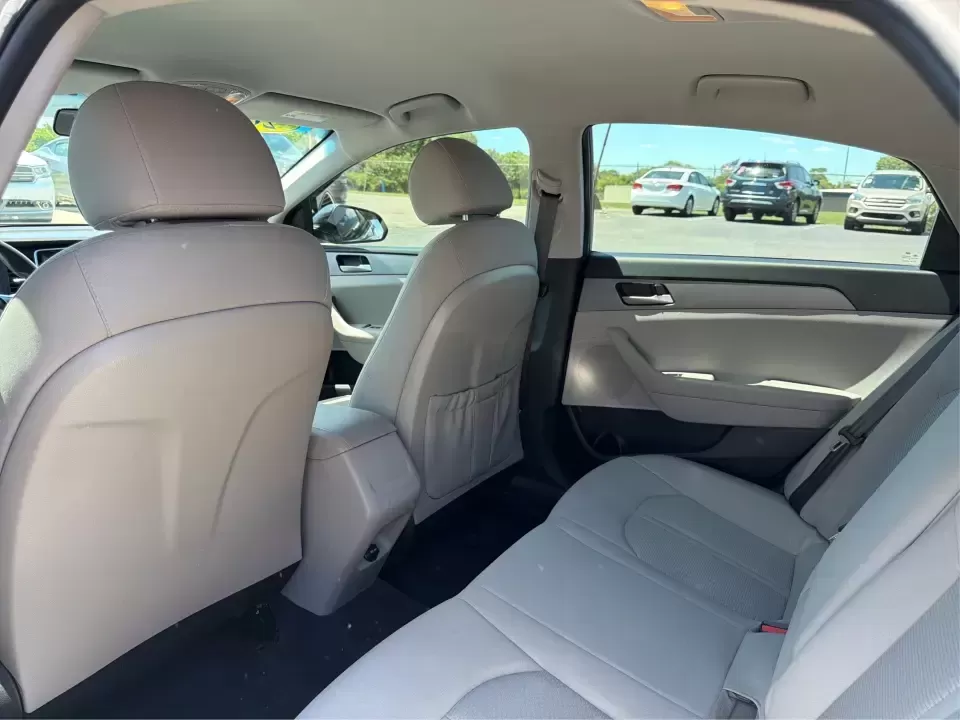 2018 Hyundai Sonata ECO (5NPE24AA3JH) with an 1.6L I-4 gasoline direct injection engine, 7A transmission, located at 1951 S Dayton Lakeview Rd., New Carlisle, OH, 45344, (937) 908-9800, 39.890999, -84.050255 - Need a smart, efficient sedan that can handle a busy weekday commute to Dayton, quick school drop-offs, and the occasional weekend run to Springfield without draining your budget? This 2018 Hyundai Sonata ECO in sleek Machine Gray is an ideal fit for drivers who want comfort, tech, and fuel-friendly - Photo#10