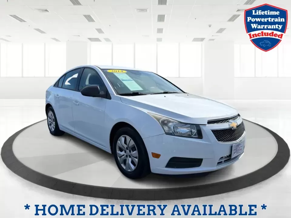 2014 Chevrolet Cruze LS Auto (1G1PA5SG0E7) with an ECOTEC 1.8L I-4 DOHC engine, 6-Speed Automatic transmission, located at 401 Woodman Dr, Riverside, OH, 45431, (937) 908-9800, 39.760899, -84.123421 - Picture your next week in Riverside: an easy I675 commute to Wright-Patterson AFB, quick grocery runs near Airway Shopping Center, and a comfortable weekend drive down Woodman Dr toward Downtown Dayton-without stretching your budget. This 2014 Chevrolet Cruze LS Auto is a smart, practical sedan for - Photo#0