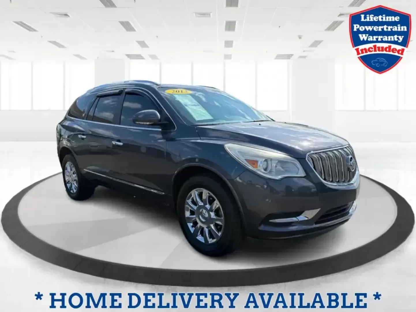 2013 Buick Enclave Leather (5GAKRCKD0DJ) with an 3.6L V-6 gasoline direct injection engine, 6-Speed Automatic Overdrive transmission, located at 1099 N County Rd 25A , Troy, OH, 45373, (937) 908-9800, 40.057079, -84.212883 - Pack the kids for school drop-offs in the morning, load up for a weekend at the National Museum of the U.S. Air Force, or cruise I75 with friends headed toward downtown Dayton-this 2013 Buick Enclave Leather is built for real-life comfort with a premium feel. Finished in Atlantis Blue Metallic and d - Photo#0