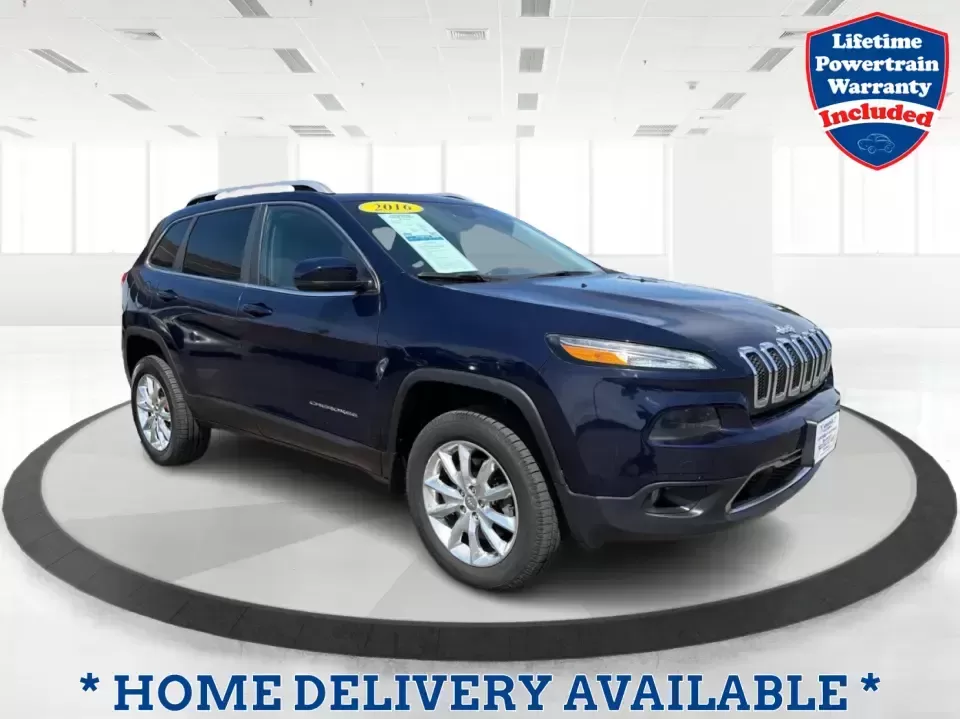 2016 Jeep Cherokee Limited (1C4PJMDB9GW) with an 2.4L L4 DOHC 16V engine, 9A transmission, located at 1184 Kauffman Ave, Fairborn, OH, 45324, (937) 908-9800, 39.807072, -84.030914 - Weekend escapes to John Bryan State Park, snowy commutes to Wright-Patterson AFB, or a comfortable daily run down I675-this 2016 Jeep Cherokee Limited is built for the Fairborn lifestyle. With confident AWD capability, a refined interior, and smart tech for navigation and connectivity, it's a great - Photo#0