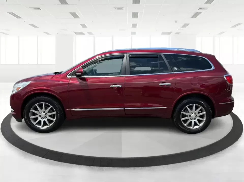2015 Buick Enclave Leather AWD (5GAKVBKD9FJ) with an 3.6L V6 DOHC 24V engine, 6-Speed Automatic Overdrive transmission, located at 4508 South Dixie Dr, Moraine, OH, 45439, (937) 908-9800, 39.689976, -84.218452 - Road-trip weekends to Hueston Woods, school drop-offs around West Carrollton, and daily commutes up I75 feel a lot easier when your SUV has real space, comfort, and confidence in every season. This 2015 Buick Enclave Leather in stunning Crimson Red Tintcoat is built for busy families, carpool captai - Photo#5