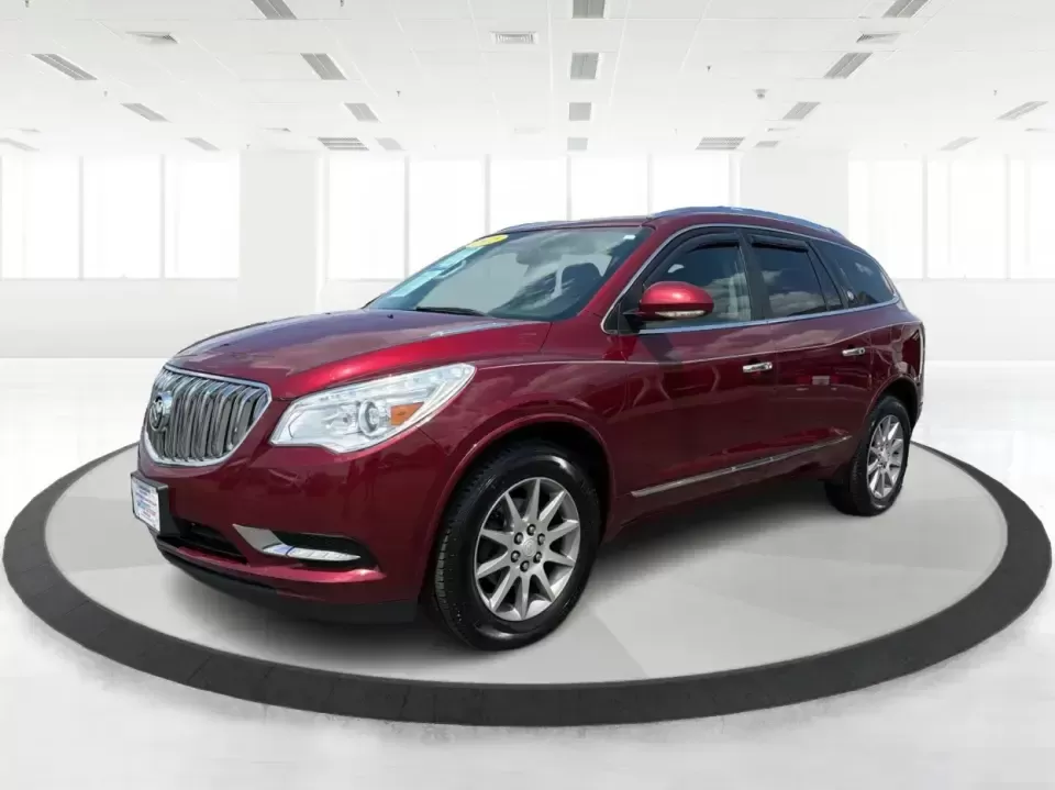 2015 Buick Enclave Leather AWD (5GAKVBKD9FJ) with an 3.6L V6 DOHC 24V engine, 6-Speed Automatic Overdrive transmission, located at 4508 South Dixie Dr, Moraine, OH, 45439, (937) 908-9800, 39.689976, -84.218452 - Road-trip weekends to Hueston Woods, school drop-offs around West Carrollton, and daily commutes up I75 feel a lot easier when your SUV has real space, comfort, and confidence in every season. This 2015 Buick Enclave Leather in stunning Crimson Red Tintcoat is built for busy families, carpool captai - Photo#8
