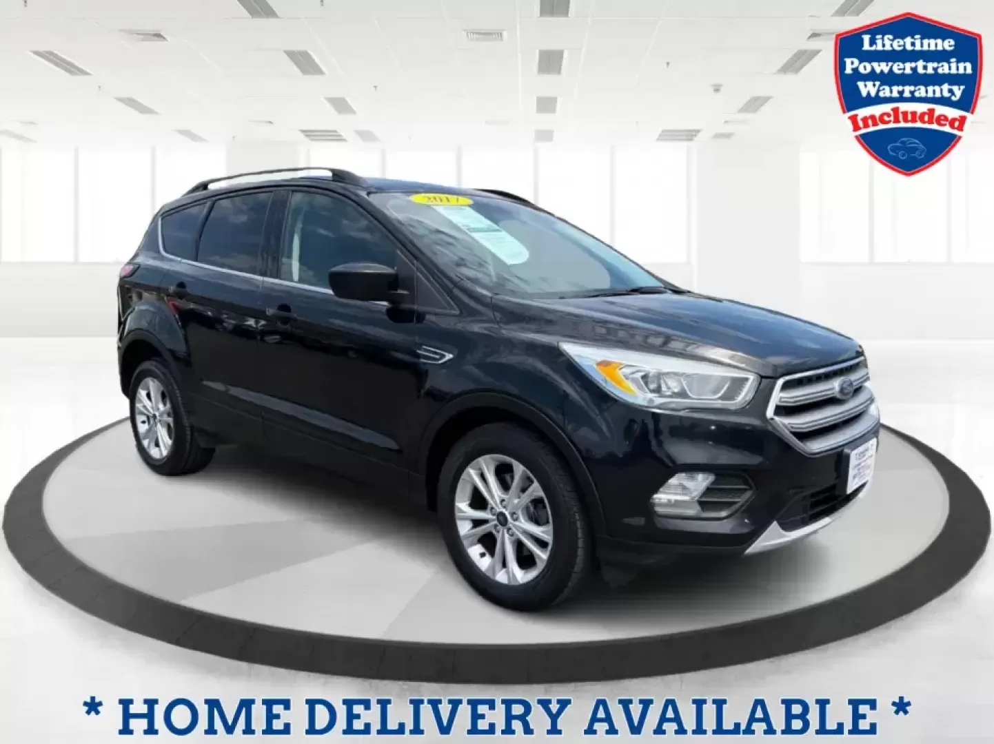 2017 Ford Escape SE FWD (1FMCU0GD1HU) with an 1.5L L4 DOHC 16V engine, 6A transmission, located at 880 E. National Road, Vandalia, OH, 45377, (937) 908-9800, 39.891918, -84.183594 - Picture your next week: a smooth commute down I75, a quick run to the Dayton Mall, and a weekend getaway with room for groceries, gear, and friends-all in one easy-to-drive SUV. This 2017 Ford Escape SE in Shadow Black is a smart fit for busy families, first-time buyers, and anyone who wants a pract - Photo#0