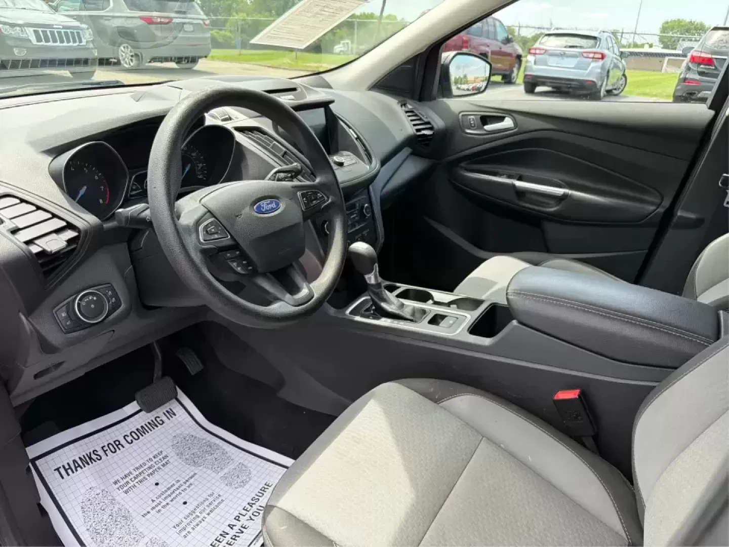 2017 Ford Escape SE FWD (1FMCU0GD1HU) with an 1.5L L4 DOHC 16V engine, 6A transmission, located at 880 E. National Road, Vandalia, OH, 45377, (937) 908-9800, 39.891918, -84.183594 - Picture your next week: a smooth commute down I75, a quick run to the Dayton Mall, and a weekend getaway with room for groceries, gear, and friends-all in one easy-to-drive SUV. This 2017 Ford Escape SE in Shadow Black is a smart fit for busy families, first-time buyers, and anyone who wants a pract - Photo#9