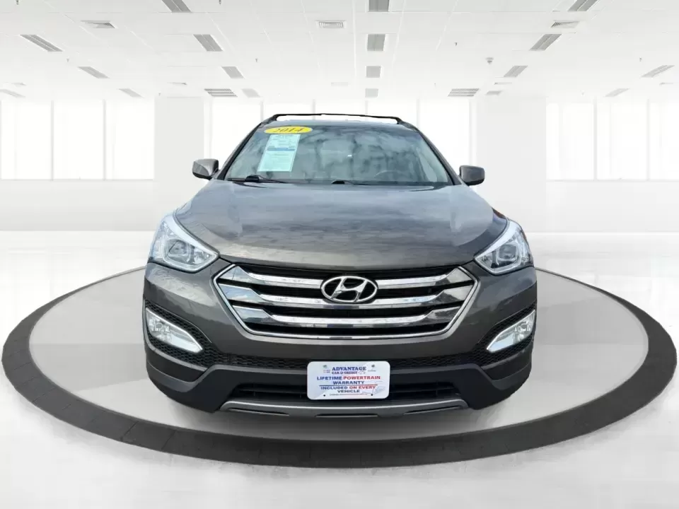 2014 Hyundai Santa Fe Sport 2.4 AWD (5XYZUDLB0EG) with an 2.4L L4 DOHC 16V engine, 6-Speed Automatic transmission, located at 4508 South Dixie Dr, Moraine, OH, 45439, (937) 908-9800, 39.689976, -84.218452 - Picture your next weekend escape: loading up the family, pointing the nose toward the MetroParks, and cruising I-75 with room for everyone and everything-without feeling like you're driving a bus. This 2014 Hyundai Santa Fe 2.4L in Cabo Bronze is a practical, road-trip-ready SUV that fits real life - Photo#7