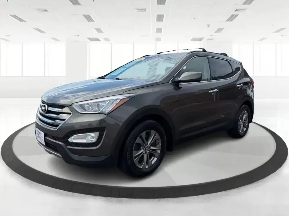 2014 Hyundai Santa Fe Sport 2.4 AWD (5XYZUDLB0EG) with an 2.4L L4 DOHC 16V engine, 6-Speed Automatic transmission, located at 4508 South Dixie Dr, Moraine, OH, 45439, (937) 908-9800, 39.689976, -84.218452 - Picture your next weekend escape: loading up the family, pointing the nose toward the MetroParks, and cruising I-75 with room for everyone and everything-without feeling like you're driving a bus. This 2014 Hyundai Santa Fe 2.4L in Cabo Bronze is a practical, road-trip-ready SUV that fits real life - Photo#8