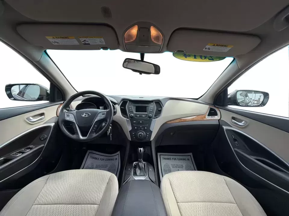 2014 Hyundai Santa Fe Sport 2.4 AWD (5XYZUDLB0EG) with an 2.4L L4 DOHC 16V engine, 6-Speed Automatic transmission, located at 4508 South Dixie Dr, Moraine, OH, 45439, (937) 908-9800, 39.689976, -84.218452 - Picture your next weekend escape: loading up the family, pointing the nose toward the MetroParks, and cruising I-75 with room for everyone and everything-without feeling like you're driving a bus. This 2014 Hyundai Santa Fe 2.4L in Cabo Bronze is a practical, road-trip-ready SUV that fits real life - Photo#20