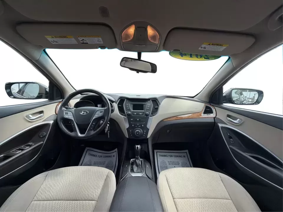 2014 Hyundai Santa Fe Sport 2.4 AWD (5XYZUDLB0EG) with an 2.4L L4 DOHC 16V engine, 6-Speed Automatic transmission, located at 4508 South Dixie Dr, Moraine, OH, 45439, (937) 908-9800, 39.689976, -84.218452 - Picture your next weekend escape: loading up the family, pointing the nose toward the MetroParks, and cruising I-75 with room for everyone and everything-without feeling like you're driving a bus. This 2014 Hyundai Santa Fe 2.4L in Cabo Bronze is a practical, road-trip-ready SUV that fits real life - Photo#21