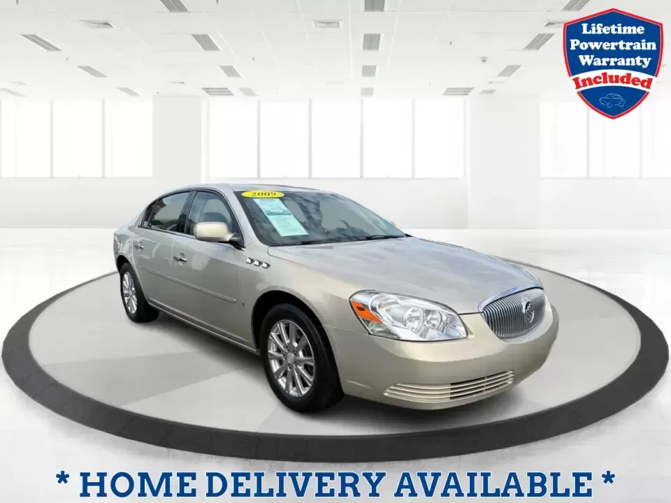 2009 Buick Lucerne CXL1 (1G4HD57M99U) with an 3.9L V6 OHV 12V engine, 4-Speed Automatic transmission, located at 4508 South Dixie Dr, Moraine, OH, 45439, (937) 908-9800, 39.689976, -84.218452 - Dreaming of a comfortable, quiet sedan for long commutes down I75, school drop-offs around Moraine, or easy weekend cruises to Carillon Historical Park and the Dayton Art Institute? This 2009 Buick Lucerne CXL is built for drivers who want classic full-size comfort, a smooth V6 ride, and upscale fea - Photo#0