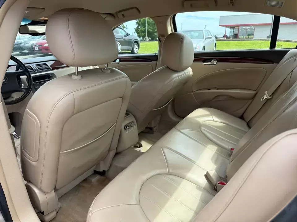 2009 Buick Lucerne CXL1 (1G4HD57M99U) with an 3.9L V6 OHV 12V engine, 4-Speed Automatic transmission, located at 4508 South Dixie Dr, Moraine, OH, 45439, (937) 908-9800, 39.689976, -84.218452 - Dreaming of a comfortable, quiet sedan for long commutes down I75, school drop-offs around Moraine, or easy weekend cruises to Carillon Historical Park and the Dayton Art Institute? This 2009 Buick Lucerne CXL is built for drivers who want classic full-size comfort, a smooth V6 ride, and upscale fea - Photo#10