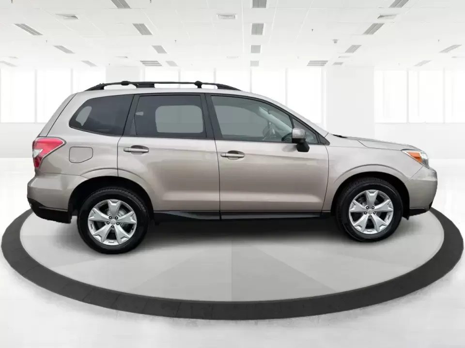 2015 Subaru Forester 2.5i Premium (JF2SJADC5FH) with an 2.5L H4 SOHC 16V engine, 6-Speed Automatic transmission, located at 1230 East Main St, Xenia, OH, 45385, (937) 908-9800, 39.688026, -83.910172 - Pack up the camping gear, load the groceries, or tackle a snowy morning commute-this 2015 Subaru Forester 2.5i Premium is the kind of SUV that fits real life in Xenia. With Subaru practicality, a versatile hatchback-style cargo area, and confidence-inspiring AWD capability, it's a smart match for dr - Photo#1