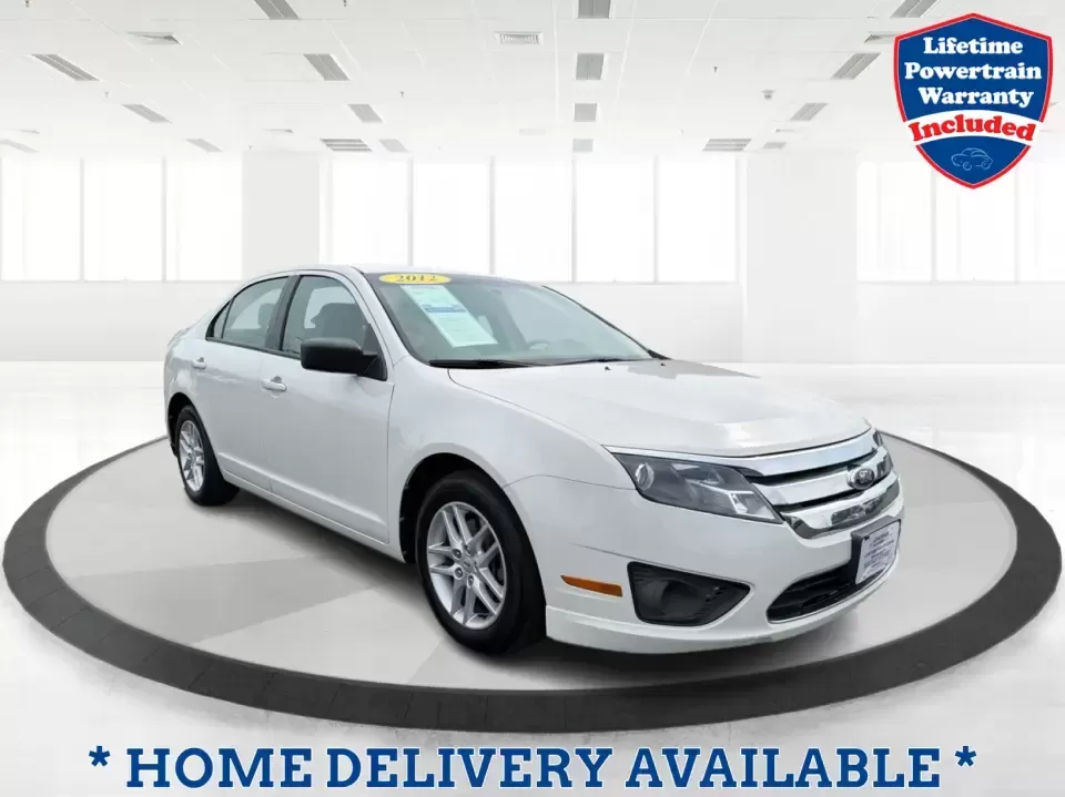 2012 Ford Fusion S (3FAHP0GA0CR) with an 2.5L L4 DOHC 16V engine, located at 1099 N County Rd 25A , Troy, OH, 45373, (937) 908-9800, 40.057079, -84.212883 - Need a reliable commuter that still feels comfortable for weekend getaways and everyday errands around Troy? This 2012 Ford Fusion S sedan is a smart pick for drivers who want a dependable, easy-to-live-with car for trips down I75, quick runs to the Troy Community Center, or relaxed evenings cruisin - Photo#0