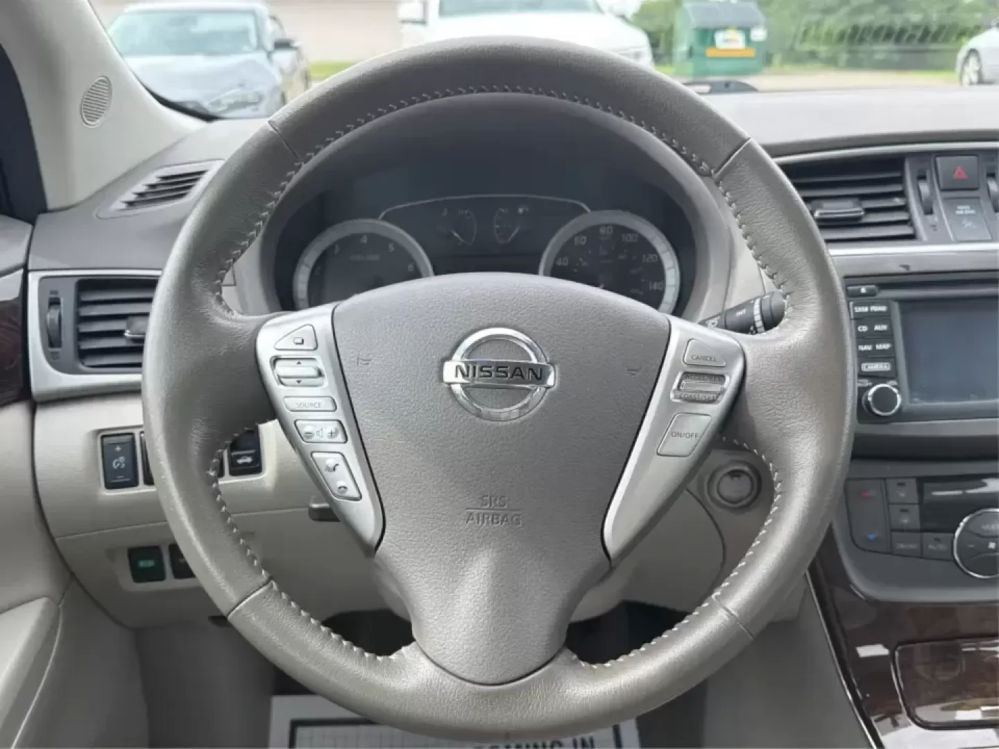 2014 Nissan Sentra SL (3N1AB7AP6EY) with an 1.8L I-4 DOHC engine, 6-Speed Manual transmission, located at 1099 N County Rd 25A , Troy, OH, 45373, (937) 908-9800, 40.057079, -84.212883 - Need a dependable commuter that's easy to park downtown, sips regular unleaded, and still feels comfortable for weekend getaways? This 2014 Nissan Sentra SL in Aspen White is a smart pick for Troy-area drivers who want a practical sedan with upscale touches and a driver-engaged feel thanks to its 6- - Photo#16