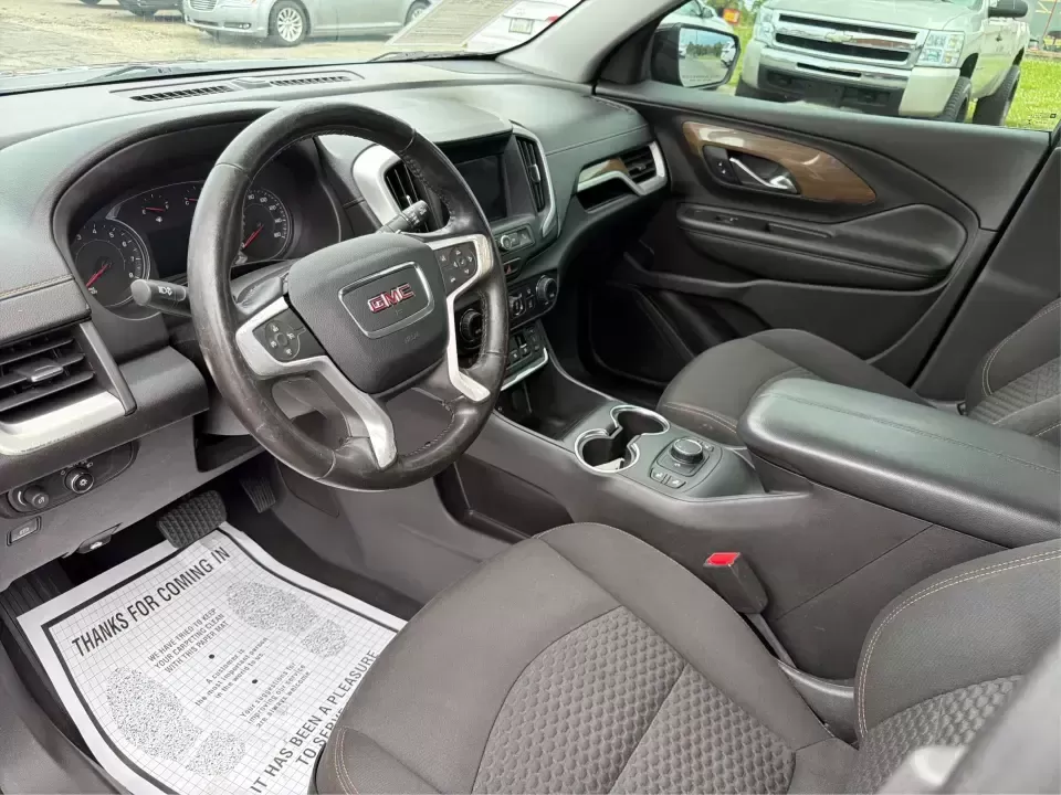 2019 GMC Terrain SLE (3GKALMEV8KL) with an 1.4L L4 DOHC 16V TURBO engine, 6A transmission, located at 880 E. National Road, Vandalia, OH, 45377, (937) 908-9800, 39.891918, -84.183594 - Picture your next week: a smooth commute down I75, a quick grocery run near the Dayton International Airport, and a weekend escape to local favorites like the National Museum of the U.S. Air Force or a stroll around nearby Englewood MetroPark. The 2019 GMC Terrain SLE makes that lifestyle easy to pi - Photo#9