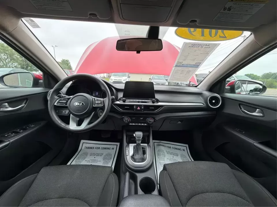 2019 Kia Forte LXS (3KPF24AD0KE) with an 2L I-4 DOHC engine, 6A transmission, located at 1099 N County Rd 25A , Troy, OH, 45373, (937) 908-9800, 40.057079, -84.212883 - Need a dependable commuter that still feels sharp for date nights in downtown Troy or quick weekend getaways out toward Miami County backroads? This **2019 Kia Forte LXS** in eye-catching **Currant Red** is a smart, budget-friendly sedan built for daily life-easy to park, comfortable for longer driv - Photo#20