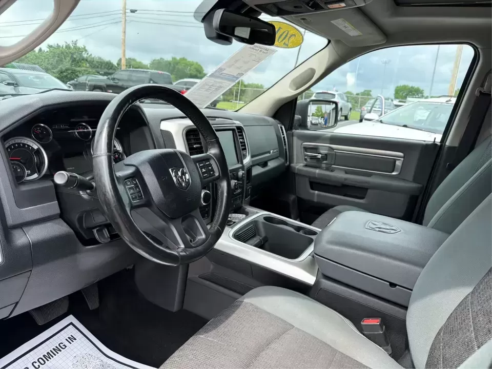 2016 Ram 1500 Big Horn (3C6RR7LT3GG) with an 5.7L V8 OHV 16V engine, 6A transmission, located at 401 Woodman Dr, Riverside, OH, 45431, (937) 908-9800, 39.760899, -84.123421 - Weekend projects, lake-day getaways, and winter commutes across the Miami Valley all get easier when you've got a full-size 4x4 that can haul, tow, and keep everyone comfortable. This **2016 Ram 1500 Big Horn Crew Cab 4WD** in eye-catching **True Blue Pearlcoat** is built for the Riverside, OH lifes - Photo#9