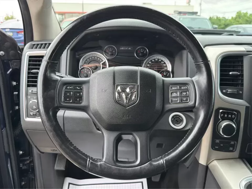 2016 Ram 1500 Big Horn (3C6RR7LT3GG) with an 5.7L V8 OHV 16V engine, 6A transmission, located at 401 Woodman Dr, Riverside, OH, 45431, (937) 908-9800, 39.760899, -84.123421 - Weekend projects, lake-day getaways, and winter commutes across the Miami Valley all get easier when you've got a full-size 4x4 that can haul, tow, and keep everyone comfortable. This **2016 Ram 1500 Big Horn Crew Cab 4WD** in eye-catching **True Blue Pearlcoat** is built for the Riverside, OH lifes - Photo#15