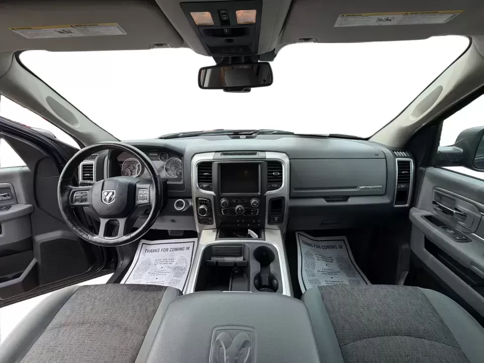 2016 Ram 1500 Big Horn (3C6RR7LT3GG) with an 5.7L V8 OHV 16V engine, 6A transmission, located at 401 Woodman Dr, Riverside, OH, 45431, (937) 908-9800, 39.760899, -84.123421 - Weekend projects, lake-day getaways, and winter commutes across the Miami Valley all get easier when you've got a full-size 4x4 that can haul, tow, and keep everyone comfortable. This **2016 Ram 1500 Big Horn Crew Cab 4WD** in eye-catching **True Blue Pearlcoat** is built for the Riverside, OH lifes - Photo#20